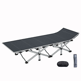 Giường Xếp Gấp Gọn Dã Ngoại Vải Dù 2 Lớp Chịu Lực 200Kg