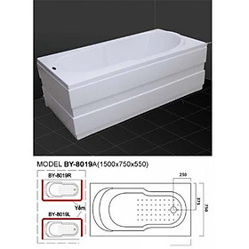 BỒN TẮM CAO CẤP BY-8019A
