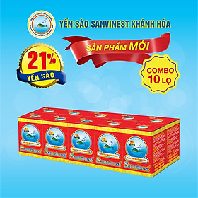 Nước Yến sào Sanvinest Khánh Hòa đóng lọ 70ml - S101