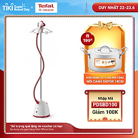 Bàn ủi hơi nước đứng Tefal IT2440E0 - 1800W - Phun hơi nước liên tục - Ngăn chứa nước có thể tháo rời - Hàng chính hãng