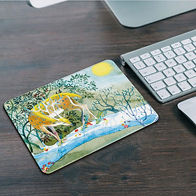 Miếng Lót Chuột Dễ Thương Chữ Nhật ( 20 x 26 cm )