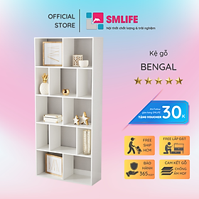 Mua Kệ đỡ sách gỗ thiết kế đẹp SMLIFE Bengal