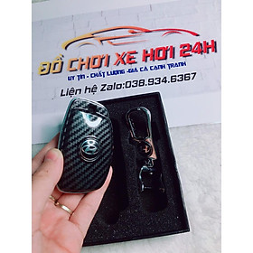 Ốp Bảo vệ chìa khóa xe Hyundai i10 loại cacbon, chịu lực, chịu nhiệt, cực kì tốt, sáng bóng, sang trọng