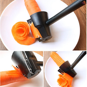 Mua Dụng Cụ Cắt Rau Củ Quả Thành Hoa Hình Xoắn Ốc Tiện Lợi