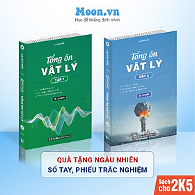 Hình ảnh sách Combo 2 sách tổng ôn vật lý lớp 12 luyện thi kiến thức ôn thi thpt quốc gia bản mới nhất