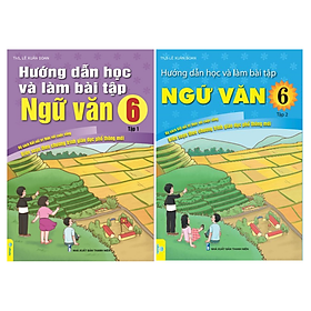 Sách - Combo 2 cuốn Hướng Dẫn Học Và Làm Bài Tập Ngữ Văn 6 (kết nối)