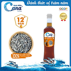 Nước mắm truyền thống CANA 12 độ Đạm - 500ml chai PET