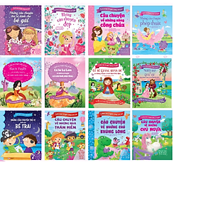 Combo 12 Cuốn 5 Phút Đọc Truyện Cùng Con Yêu- Dành cho trẻ từ 2-10 tuổi