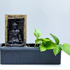 Mua Thác Nước Phong Thủy Phật Tọa Thiền