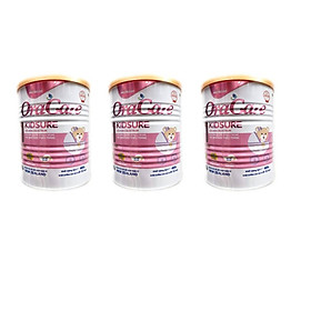 Combo 3 lon sữa OraCare Kids Sure lon 400g