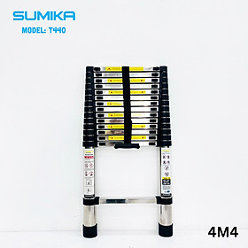Mua Thang Inox rút gọn SUMIKA T440 - Chiều cao tối đa 4 4m  chiều cao rút gọn 0 9m  tải trọng 300kg