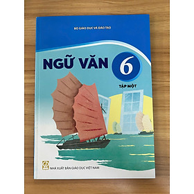 Sách giáo khoa Ngữ Văn 6- tập một- Kết Nối Tri Thức Với Cuộc Sống (Kèm Nilon bọc Sách, nhãn tên)