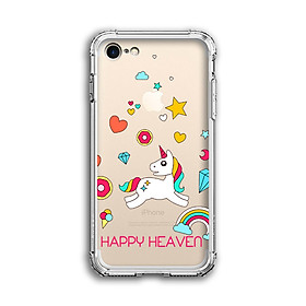 Ốp Lưng Dẻo Chống Sốc cho điện thoại Apple Iphone 7 / 8 - 04003 0551 HAPPY03 - Hàng Chính Hãng