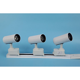 Mua Combo 3 đèn led rọi ray ống bơ 3w + thanh ray 1m