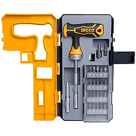 Mua BỘ TUỐC NƠ VÍT TAY CẦM CHỮ T 25 CHI TIẾT INGCO HKSDB0258 - HÀNG CHÍNH HÃNG