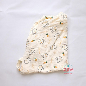 Vỏ gối CTN RUNA KIDS vải xô Muslin cao cấp thông thoáng thấm hút tốt