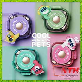 Mua Quạt mini đeo cổ dễ thương hình DJ GL120 hoạt hình không cánh tiện lợi siêu xinh