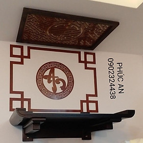 Mua Mẫu bàn thờ đẹp nhất 2020 - 2021 mã 1A68CN Size 68 x 48 trọn bộ đầy đủ y như trong hình