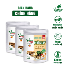 Combo 03 Túi Nước Súp Phở Chay Việt Ấn (200ml/túi)