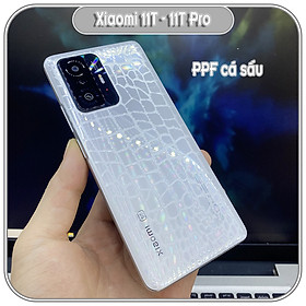 Mua Dán PPF mặt sau trong suốt vân cá sấu cho các dòng máy Xiaomi 11T - 11T Pro