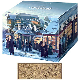 Hình ảnh Boxset Harry Potter - Tiếng Việt (Trọn Bộ 7 Tập) (Tặng Kèm Bản Đồ Ma Thuật)