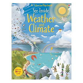 Hình ảnh sách Sách tương tác tiếng Anh - Usborne See Inside Weather and Climate