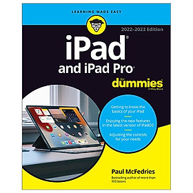 Sách ngoại văn: iPad And iPad Pro For Dummies - Fahasa