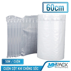 Cột khí chống sốc đệm hơi cuộn khổ 60cm dài 50m gói hàng bóng khí bọc hàng inflatable túi khí chèn hàng-MHPACK