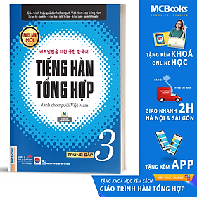[Tải ebook] Tiếng Hàn Tổng Hợp Trung Cấp 3 (Phiên Bản Mới – Đen Trắng) PDF