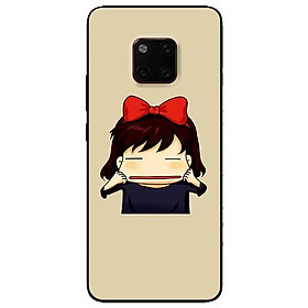 Ốp lưng dành cho Huawei 5t - Mate 20 - Mate 20 Pro mẫu Anime Cô Gái Véo Má