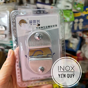 Mua KẸP KÍNH INOX BÁN NGUYỆT BẮT TƯỜNG