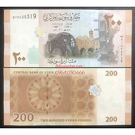 Mua Tien thế giới Cộng hòa Ả Rập Syria 200 pound sưu tầm  chất lượng mới 100%
