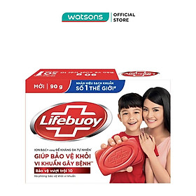 Xà Phòng Lifebuoy Bảo Vệ Vượt Trội 10 90g