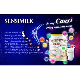 Sữa non Wincofood SENSIMILK CANXI (800g) - Bổ sung canxi cùng vitamin, khoáng chất giúp xương chắc khỏe.