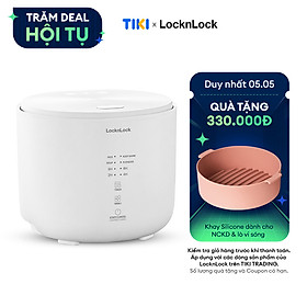 Nồi Cơm Điện Locknlock Donggeurami Rice Cooker EJR334IVY (1.0L) - Hàng chính hãng