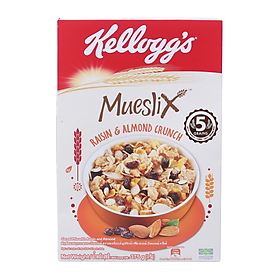 Ngũ Cốc Ăn Sáng Kellogg S Mueslix Raisin And Almond 375G