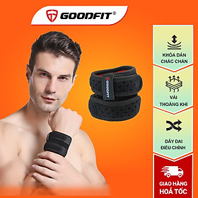 Băng cổ tay thể thao GoodFit GF309W hỗ trợ nâng tạ, chơi bóng chuyển, người bị đau khớp cổ tay