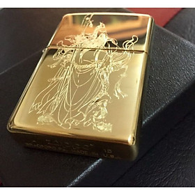Bật lửa zippo khắc quan công 03 – zippo 169.qc03