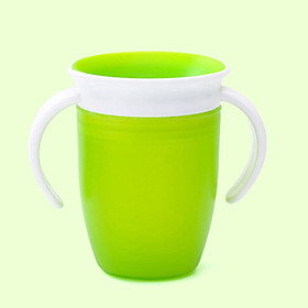 360 Degree Leakproof Baby Infant Learning Drinking Cup with Double Handle