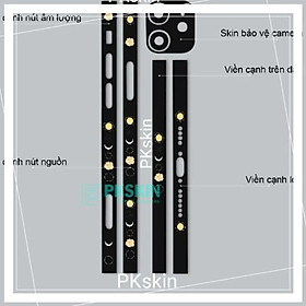 Mua Miếng dán skin viền in hình cho iPhone 12  12 pro  12 pro max  12 mini theo yêu cầu(bộ 4)