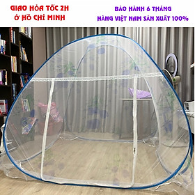 Màn/Mùng Chống Muỗi/Mùng Chụp/Màn Chụp Tự Bung Không Đáy Chống Muỗi Cao Cấp Thương Hiệu FUNU - Hàng Chính Hãng (Sản Xuất 100% Tại Việt Nam)