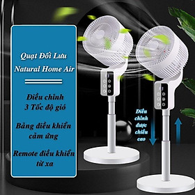 Quạt đứng đối lưu NaturalHome Air 3D có remote điều khiển ️ FREESHIP ️