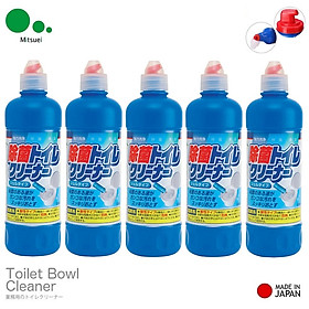 Chai tẩy rửa bồn cầu/ Toilet đậm đặc siêu sạch, không mùi Mitsuei 500ml hàng Made in Japan