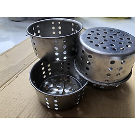 Mua Giỏ lọc rác inox bồn rửa chén ngắn dài-Nắp giỏ rác bồn rửa chén