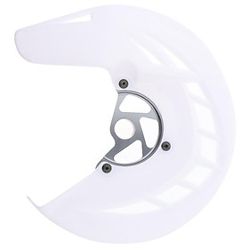 1 Piece Motorcycle Front Disc Brake Cover for 125 150 250 300 450 White