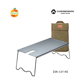 Bàn bếp gấp gọn cách nhiệt Solo Campingmoon SK-127-H / SK-127-BK