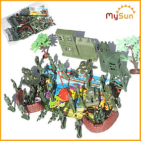 Đồ chơi mô hình quân sự lính nhựa War Force Set