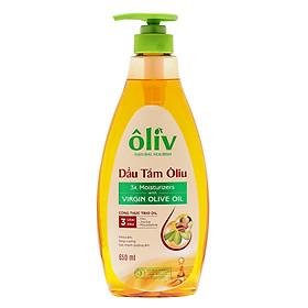 Dầu Tắm Ôliv Natural Nourish Virgin Olive Oil (650ml)
