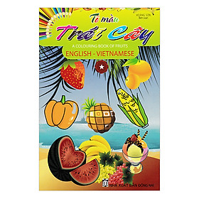 Tô Màu Trái Cây English - Vietnammese