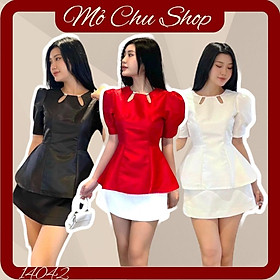 ÁO KHOÉT GIỌT NƯỚC ĐÍNH HẠT  14042